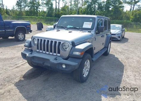 2020 Jeep Wrangler Unlimited Sport S 4X4 из США, поврежденный, VIN 1C4HJXDN0LW199289